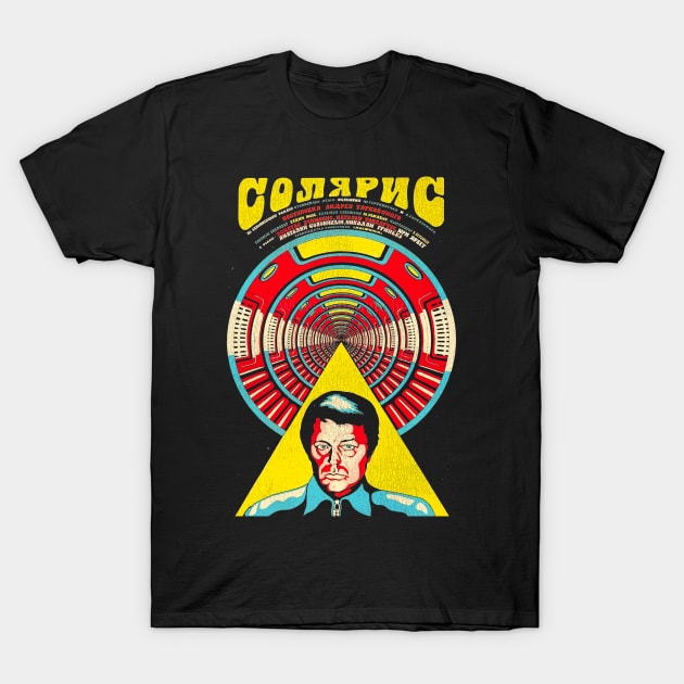 SOLARIS / Cult Sci Fi Film T-Shirt by darklordpug